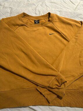 Nike Crewneck Sweater Yellow Size XL
